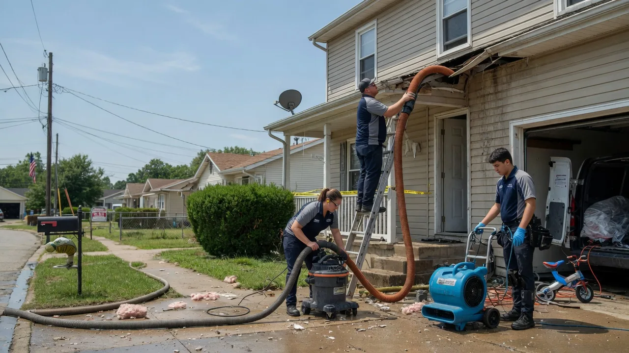 Water Damage Restoration in New Millport, PA near me
